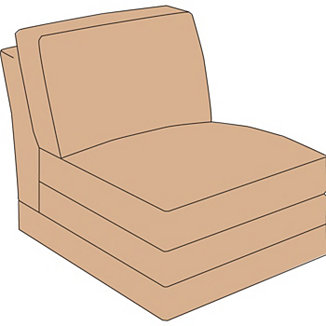 Armless Chair