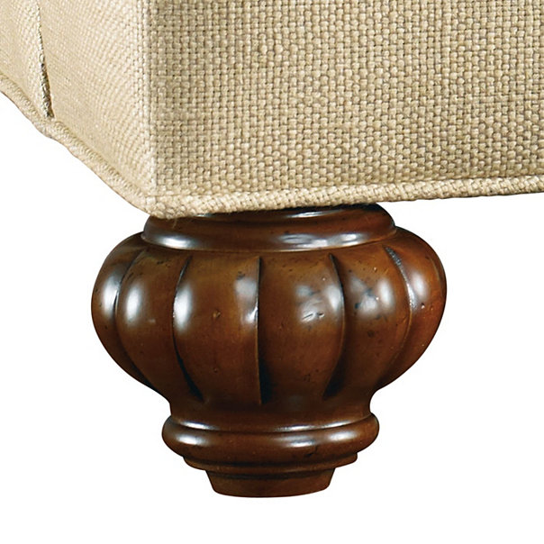 Fluted Turned Foot