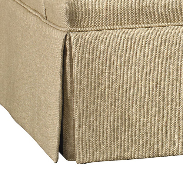 Kick Pleat Flounce