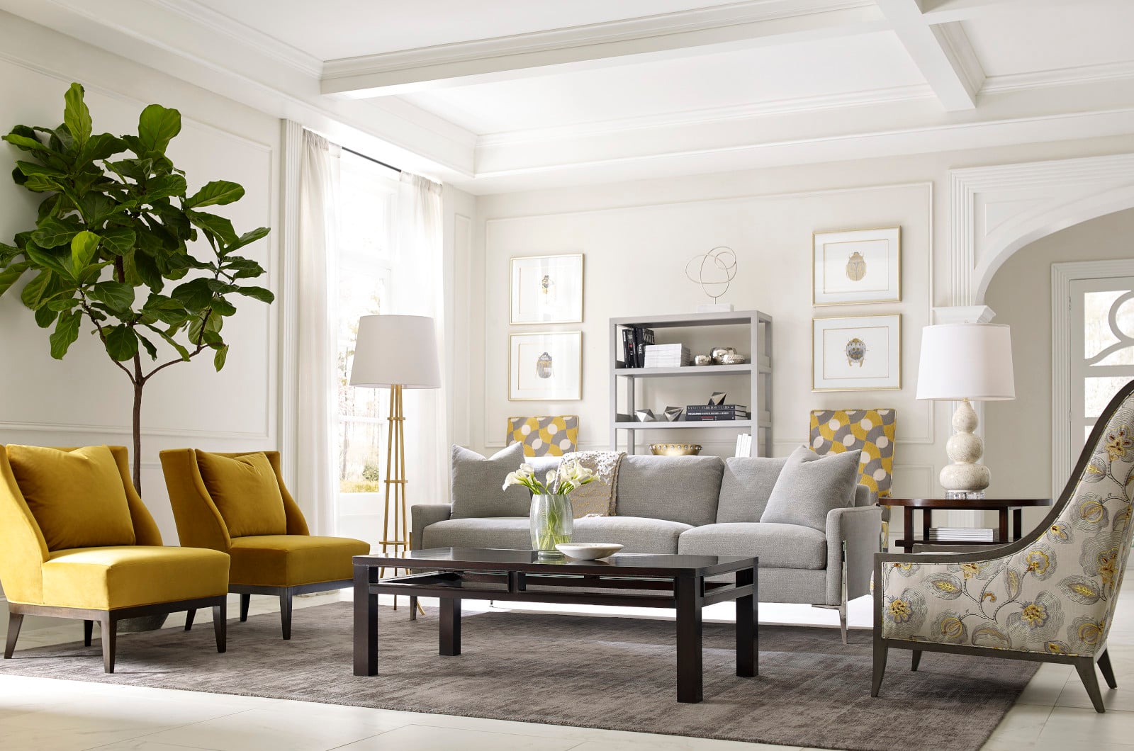 Gemma Sofa, Julian Chair, Wintour Chair.